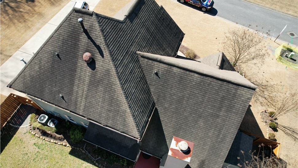 Roofing Project in Woodstock, Georgia by Adamson Roofing Company