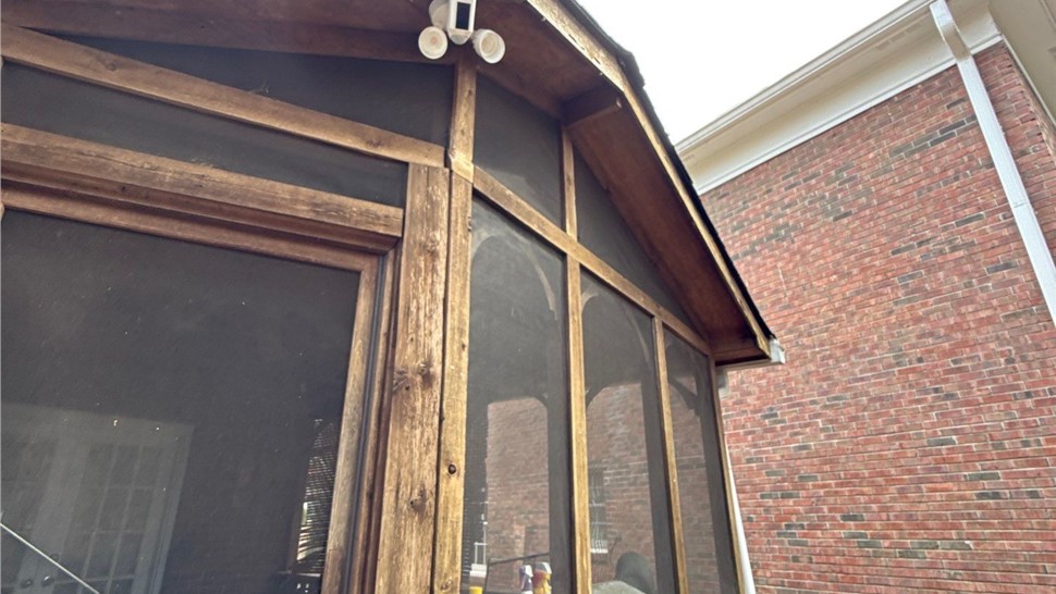 Screened-in Porches Project in Decatur, Georgia by Adamson Roofing Company