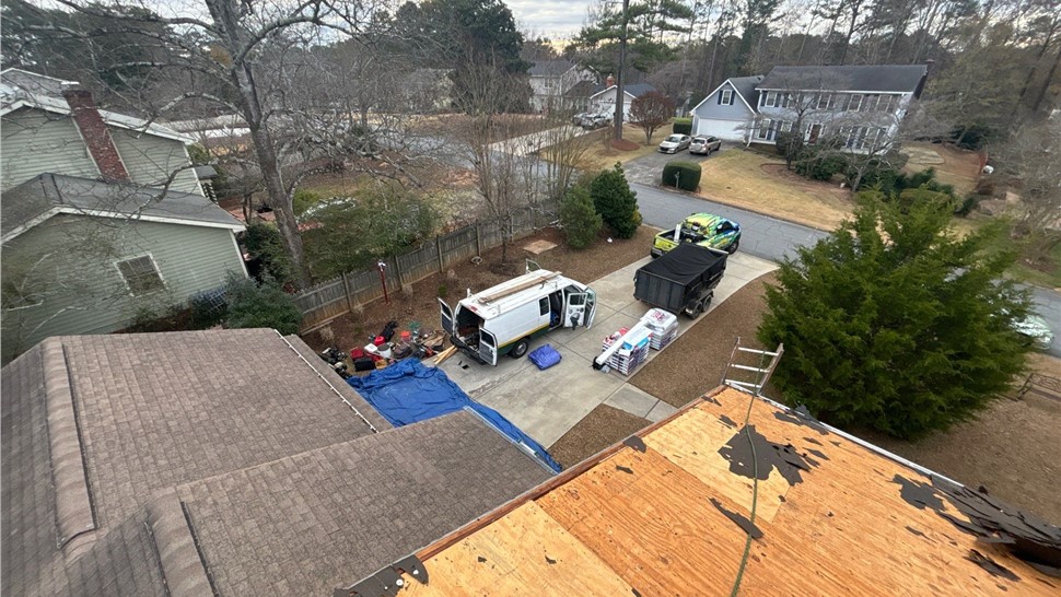 Roofing, Siding Project in Marietta, Georgia by Adamson Roofing Company