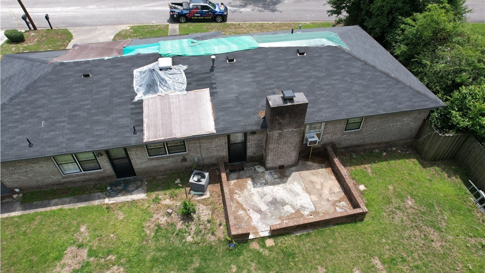 Roofing Project in Augusta, Georgia by Adamson Roofing Company