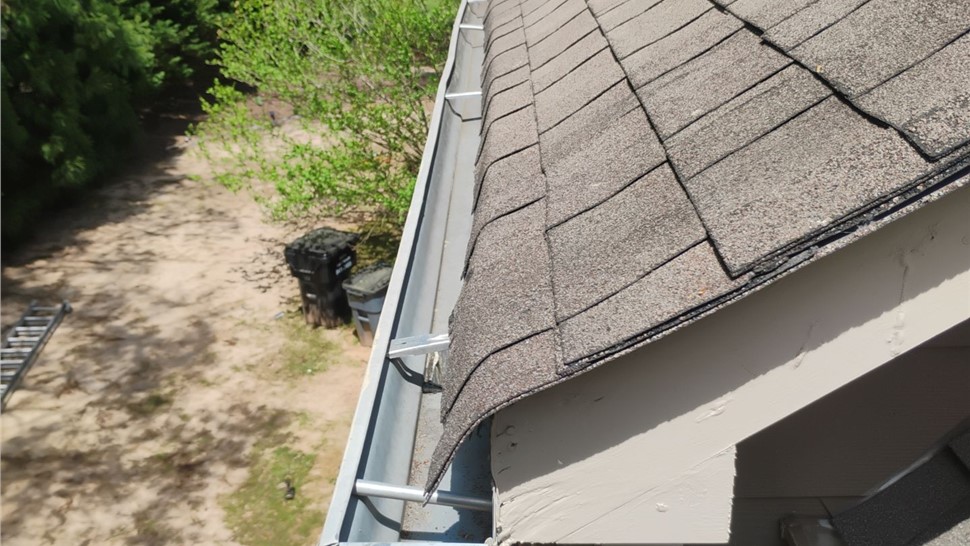 Gutters Project in Smyrna, Georgia by Adamson Roofing Company