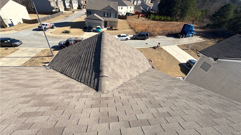 Roofing Project in Dallas, Georgia by Adamson Roofing Company