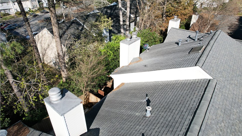 Gutters, Roofing Project in Decatur, Georgia by Adamson Roofing Company