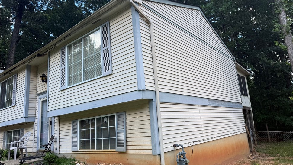 Gutters, Roofing Project in Stonecrest, Georgia by Adamson Roofing Company