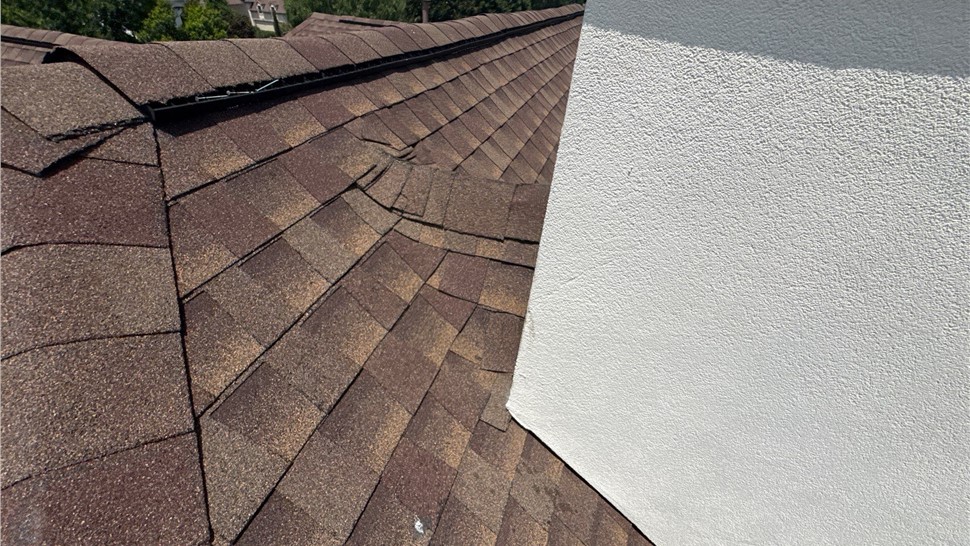 Gutters, Roofing, Storm Damage Project in Alpharetta, Georgia by Adamson Roofing Company