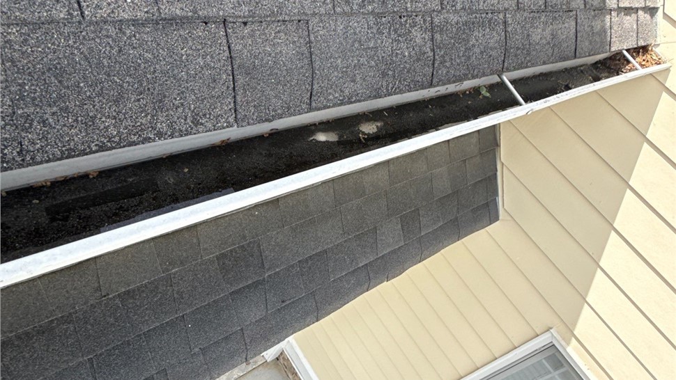 Gutters, Roofing Project in Mableton, Georgia by Adamson Roofing Company
