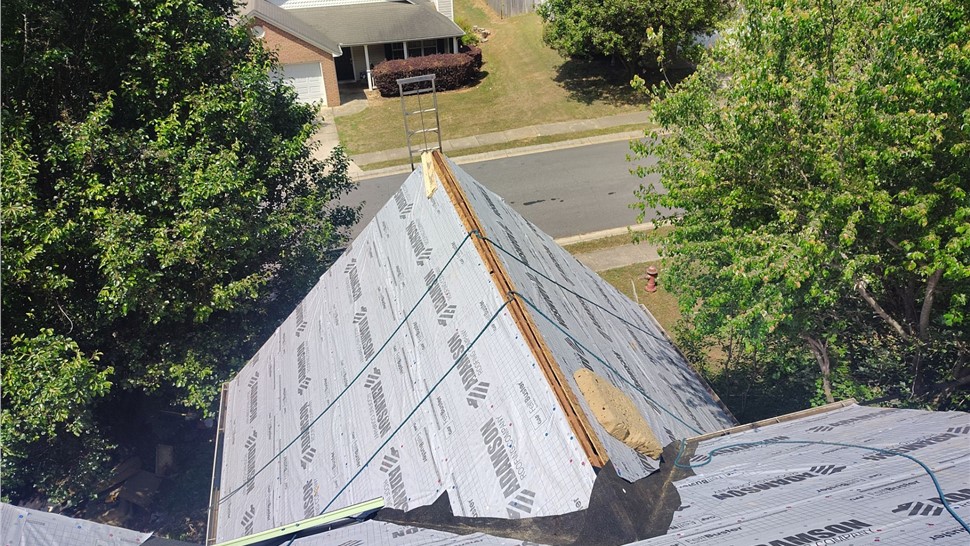 Roofing Project in Locust Grove, Georgia by Adamson Roofing Company