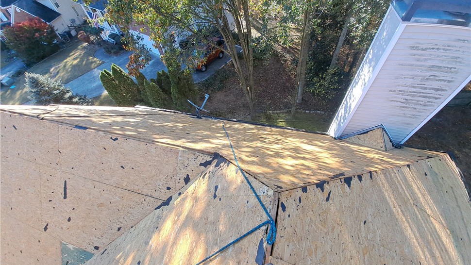 Roofing Project in Powder Springs, Georgia by Adamson Roofing Company