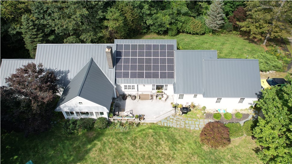 Roofing Project in North Hampton, NH by Advanced Metal Roofing