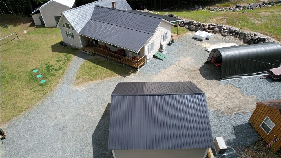 Roofing Project in Andover, NH by Advanced Metal Roofing