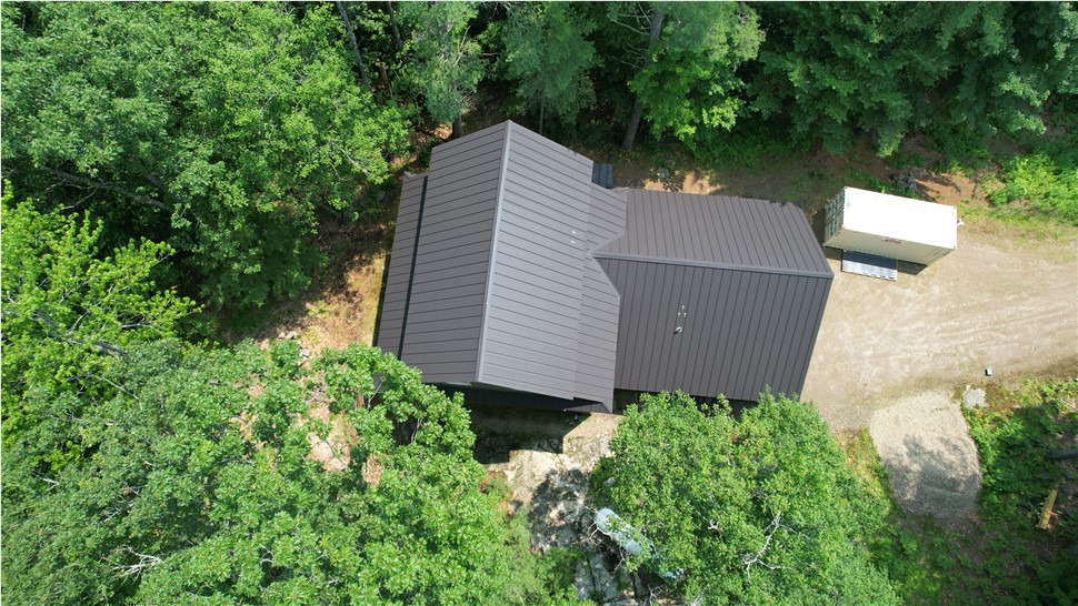 Roofing Project in Meredith, NH by Advanced Metal Roofing