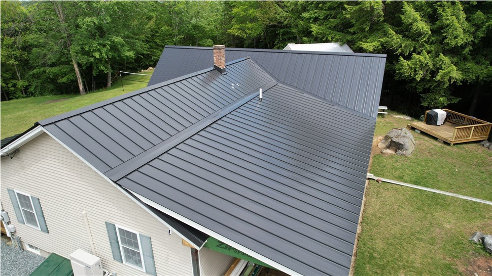 Roofing Project in Andover, NH by Advanced Metal Roofing
