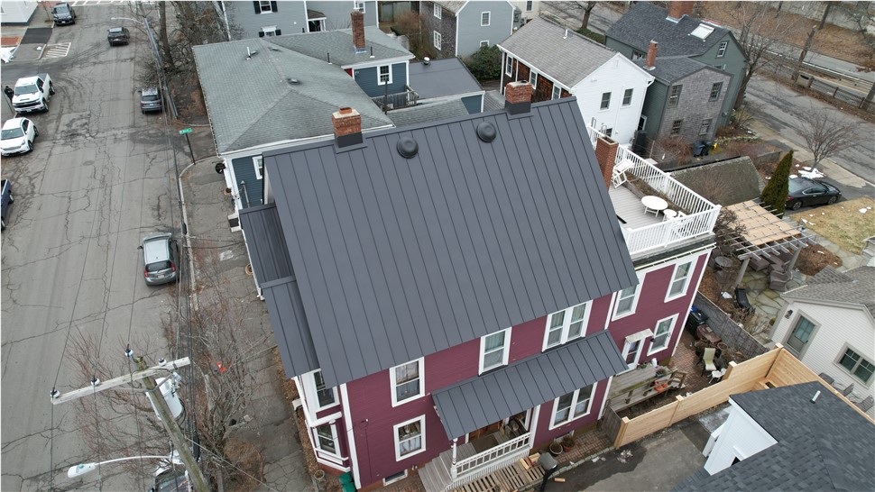 Roofing Project in Newburyport, MA by Advanced Metal Roofing