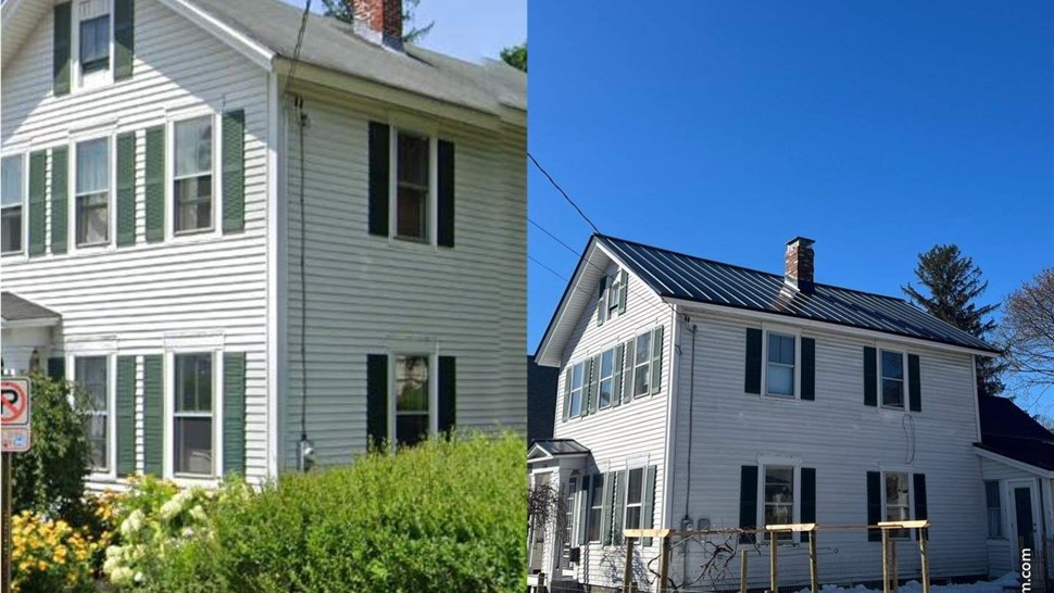 Roofing Project in Concord, NH by Advanced Metal Roofing
