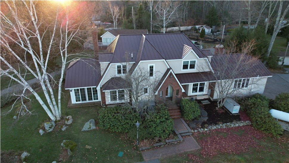 Roofing Project in Strafford, NH by Advanced Metal Roofing