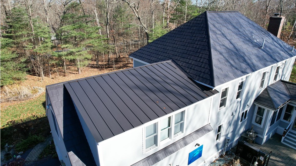 Roofing Project in Lee, NH by Advanced Metal Roofing