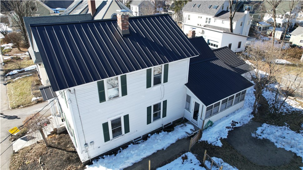 Roofing Project in Concord, NH by Advanced Metal Roofing