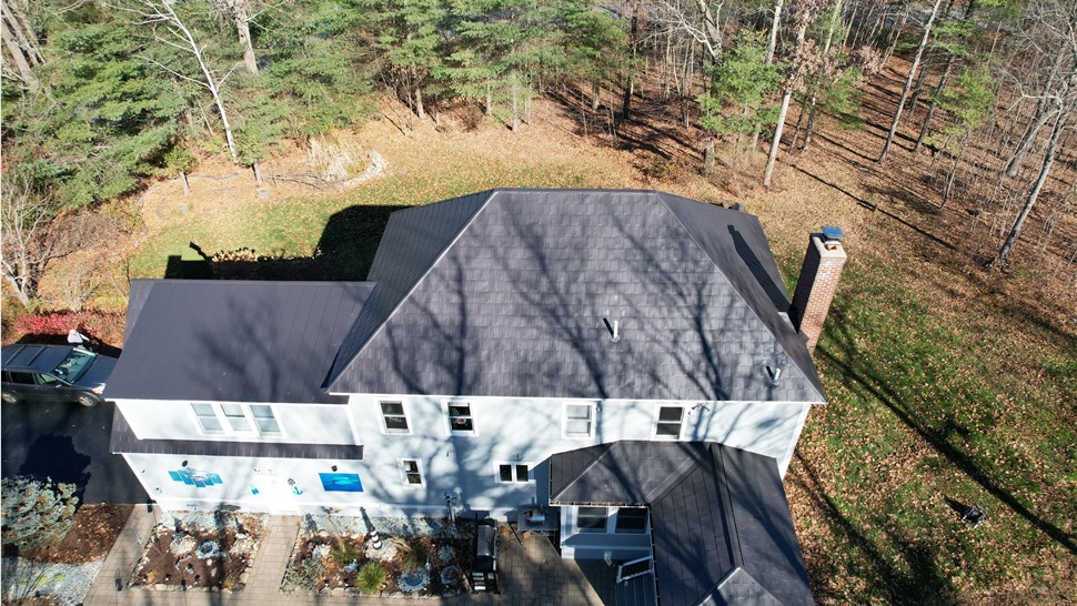 Roofing Project in Lee, NH by Advanced Metal Roofing