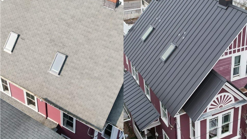 Roofing Project in Newburyport, MA by Advanced Metal Roofing