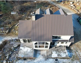 Roofing Project in Marlborough, NH by Advanced Metal Roofing