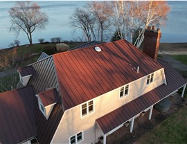 Roofing Project in Strafford, NH by Advanced Metal Roofing