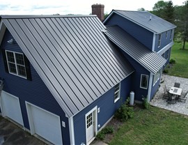 Roofing, Siding Project in Farmington, NH by Advanced Metal Roofing