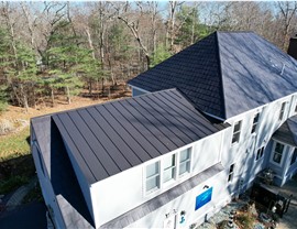 Roofing Project in Lee, NH by Advanced Metal Roofing