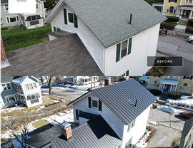 Roofing Project in Concord, NH by Advanced Metal Roofing