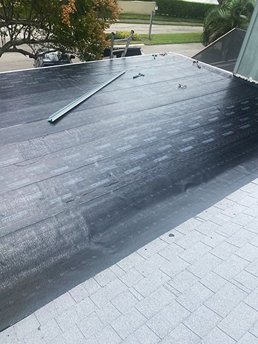 Flat Roofing project near Hobe Sound FL
