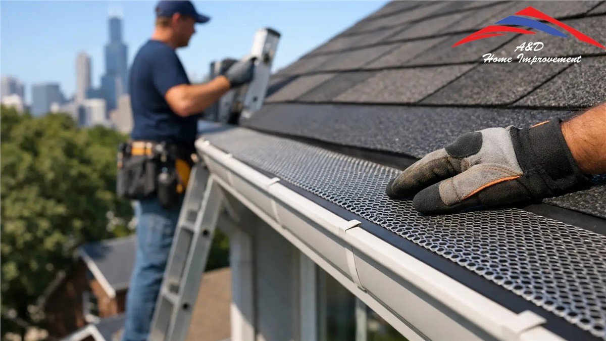Gutter Guards Installation for Chicago Homes