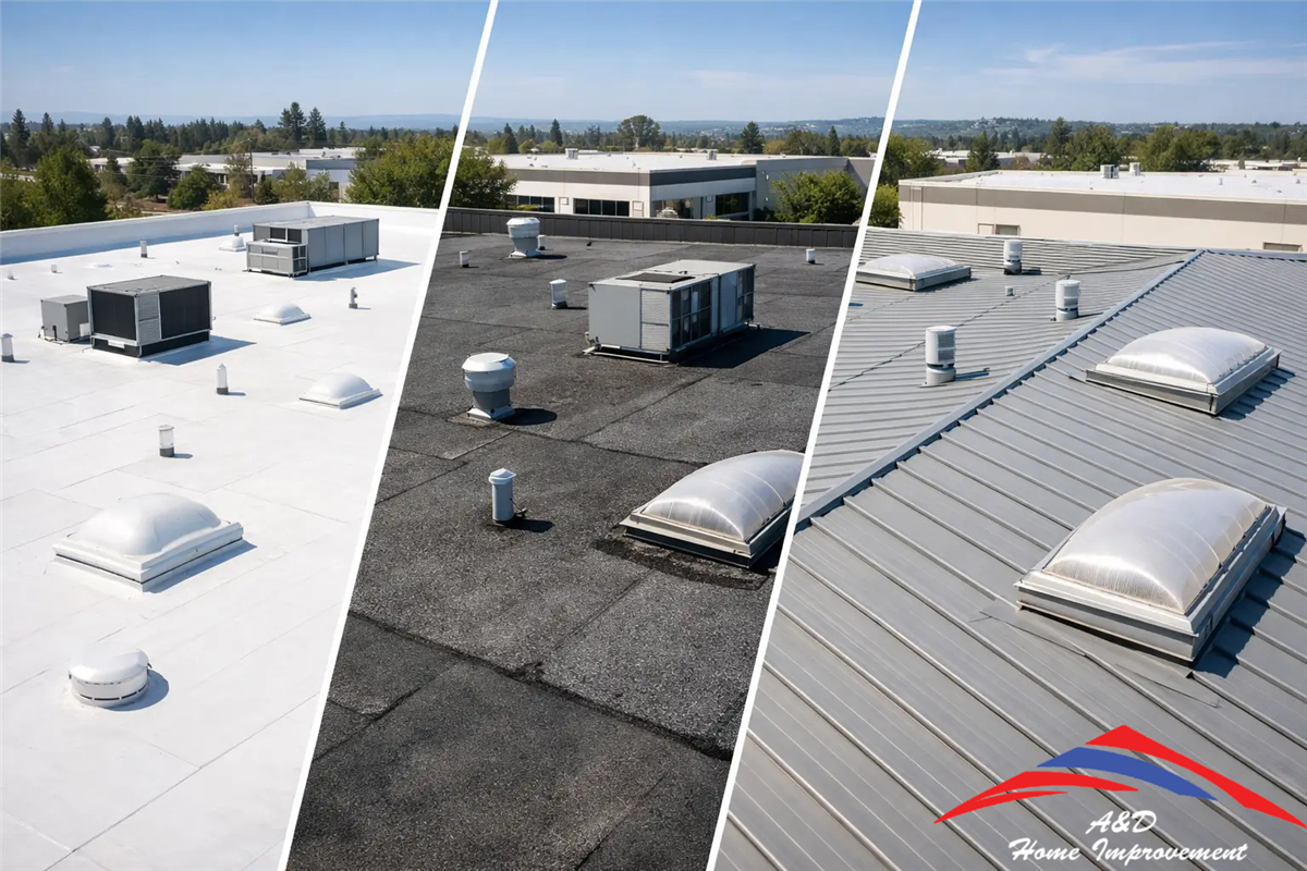 Commercial Roofing System Types Explained
