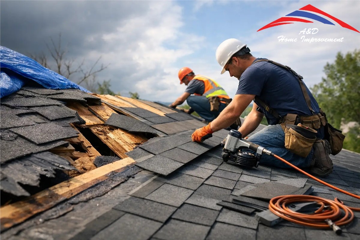 Roof Replacement After Storm Damage