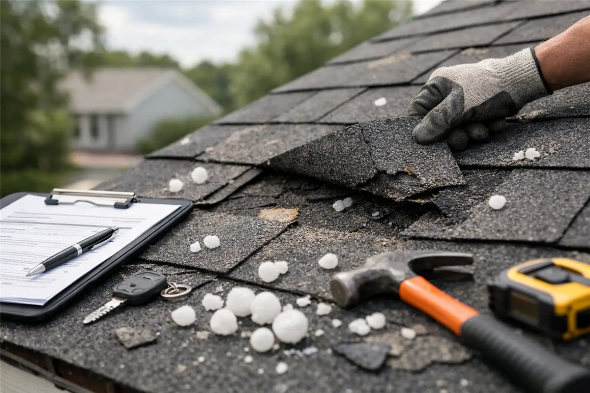 Hail Damage 