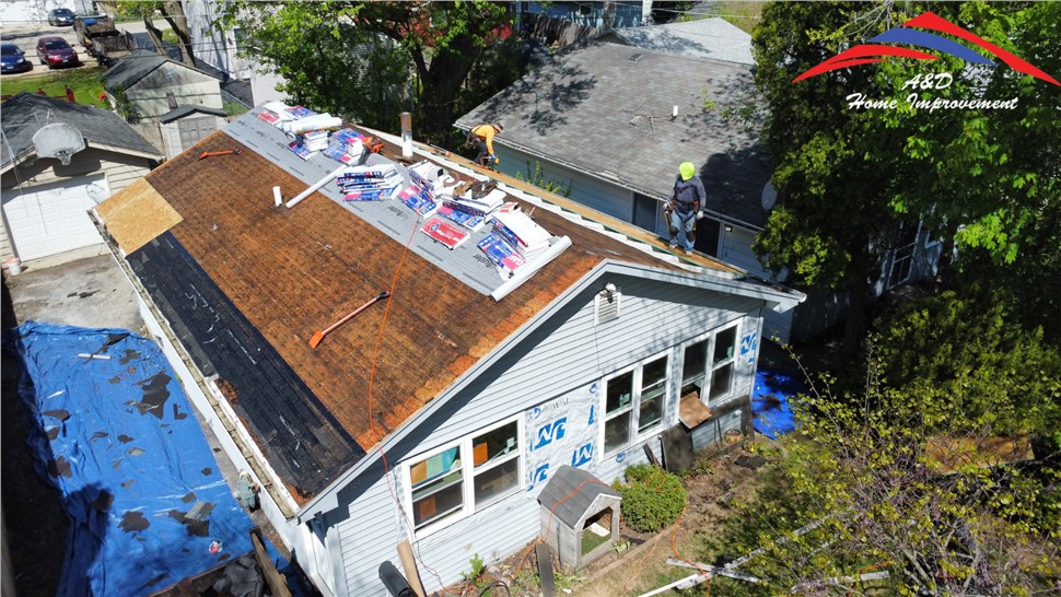 Roofing Project in Round Lake Park, Illinois by A&D Home Improvement