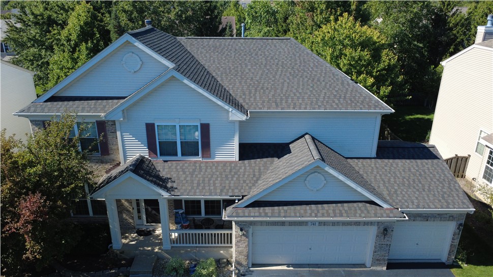 Roofing Project in Pingree Grove, IL by A&D Home Improvement