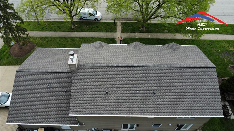 Roofing Project in Arlington Heights, Illinois by A&D Home Improvement
