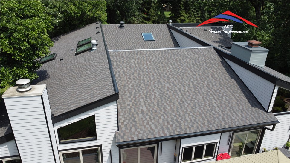 Gutters, Roofing, Siding, Windows Project in Barrington, Illinois by A&D Home Improvement