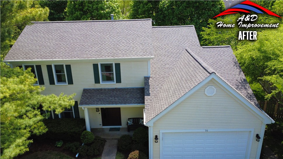 Roofing Project in Fox River Grove, IL by A&D Home Improvement