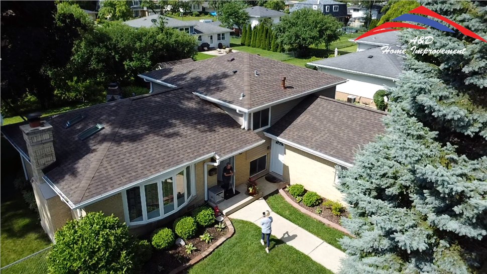 Gutters, Roofing Project in Darien, Illinois by A&D Home Improvement
