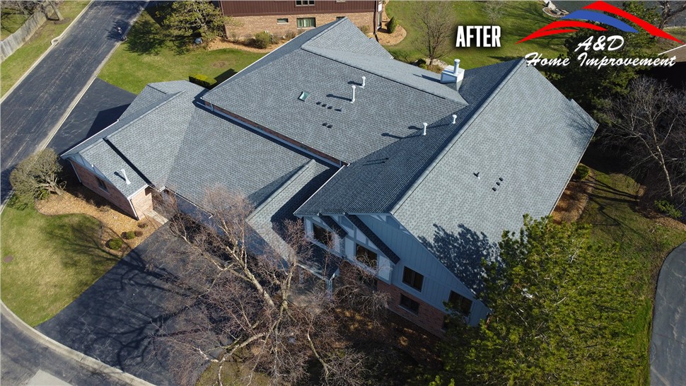 Roofing Project in Palos Park, IL by A&D Home Improvement
