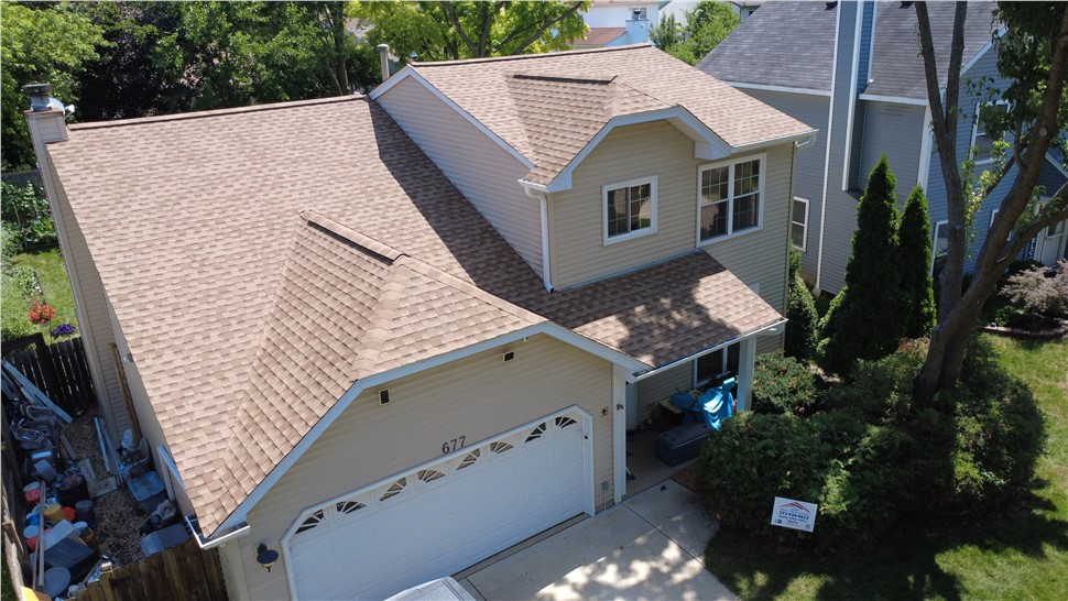 Gutters, Roofing Project in Elgin, IL by A&D Home Improvement