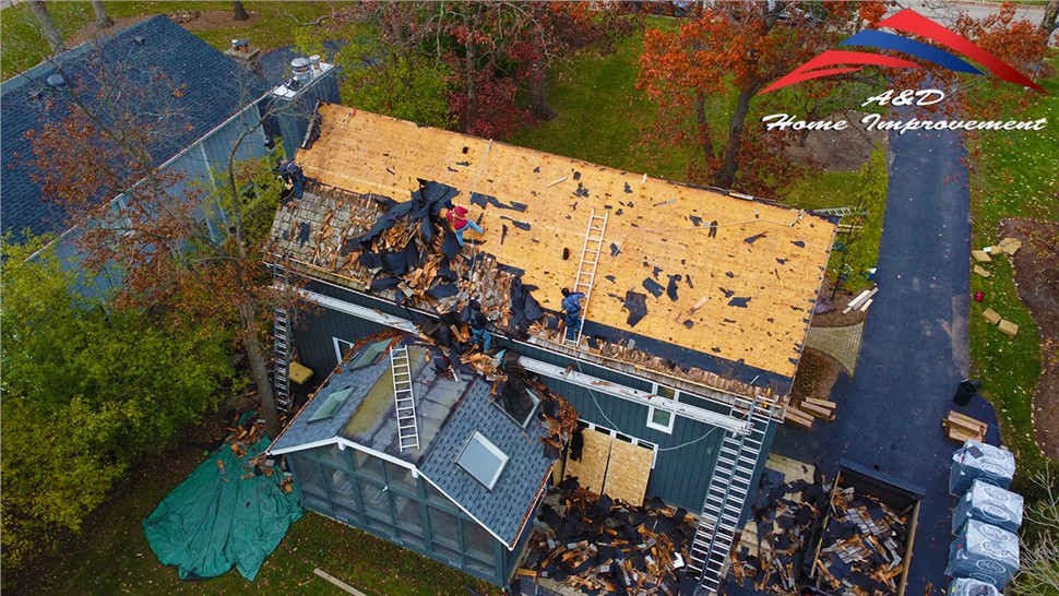 Roofing Project in forest, IL by A&D Home Improvement