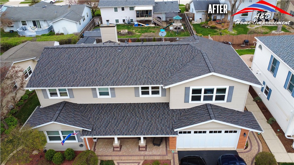 Roofing Project in Elk Grove Village, IL by A&D Home Improvement
