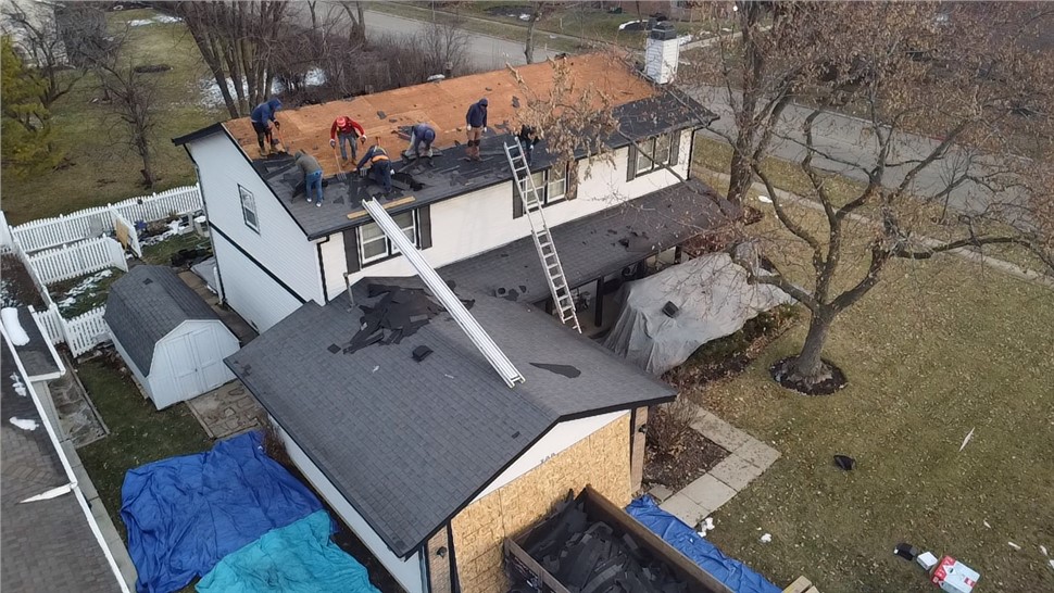 Roofing Project in Elk Grove Village, IL by A&D Home Improvement