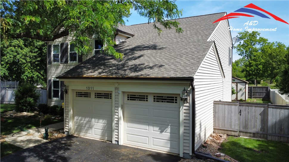Roofing Project in Carol Stream, IL by A&D Home Improvement