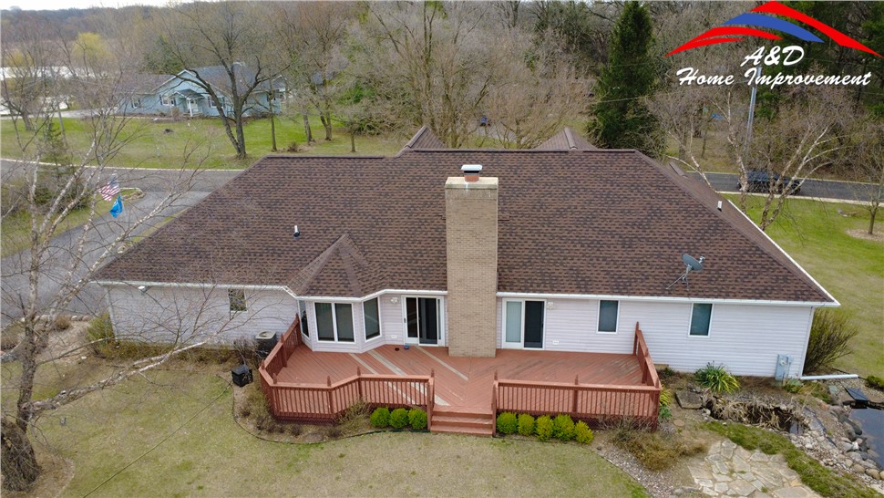 Roofing Project in Marengo, IL by A&D Home Improvement