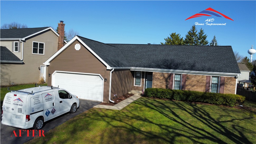 Gutters, Roofing, Siding Project in Fox River Grove, Illinois by A&D Home Improvement