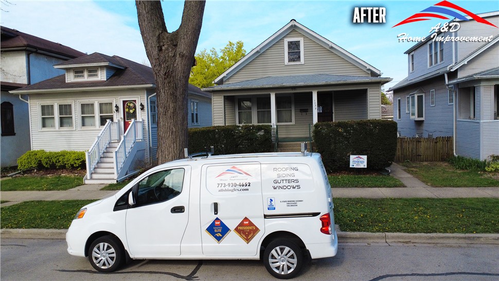 Roofing Project in Oak Park, IL by A&D Home Improvement