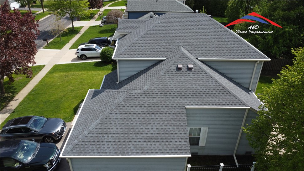 Roofing Project in Carol Stream, Illinois by A&D Home Improvement