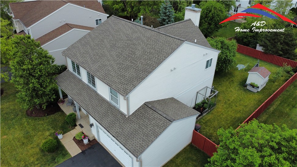 Roofing Project in Huntley, Illinois by A&D Home Improvement